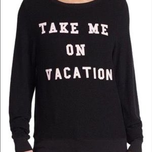 Wildfox “Take Me On Vacation” Sweater